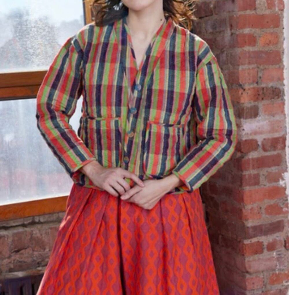Rujuta Sheth Verona reversible jacket boho lagenlook size S